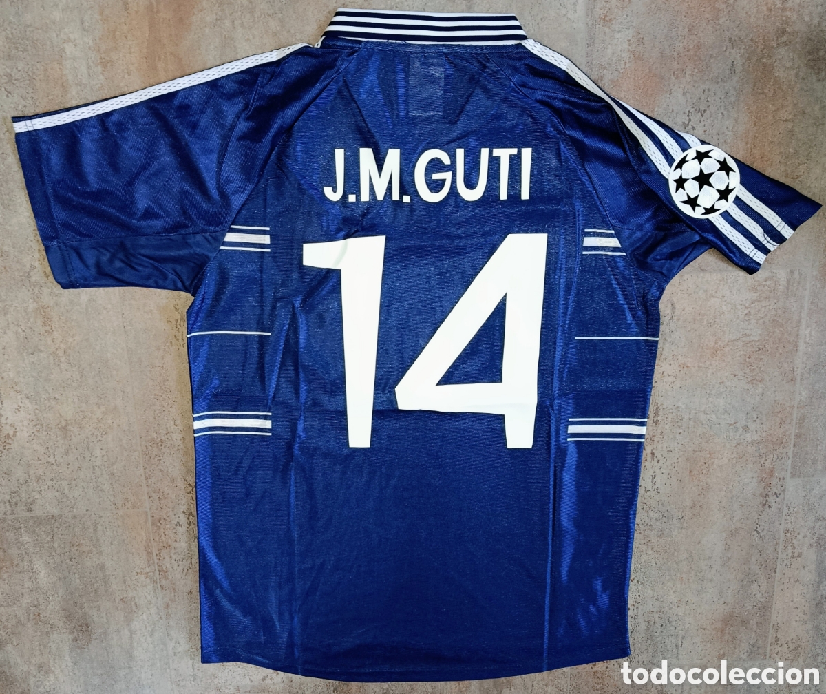 Colecionismo desportivo: Camiseta Guti Real Madrid 1998-1999