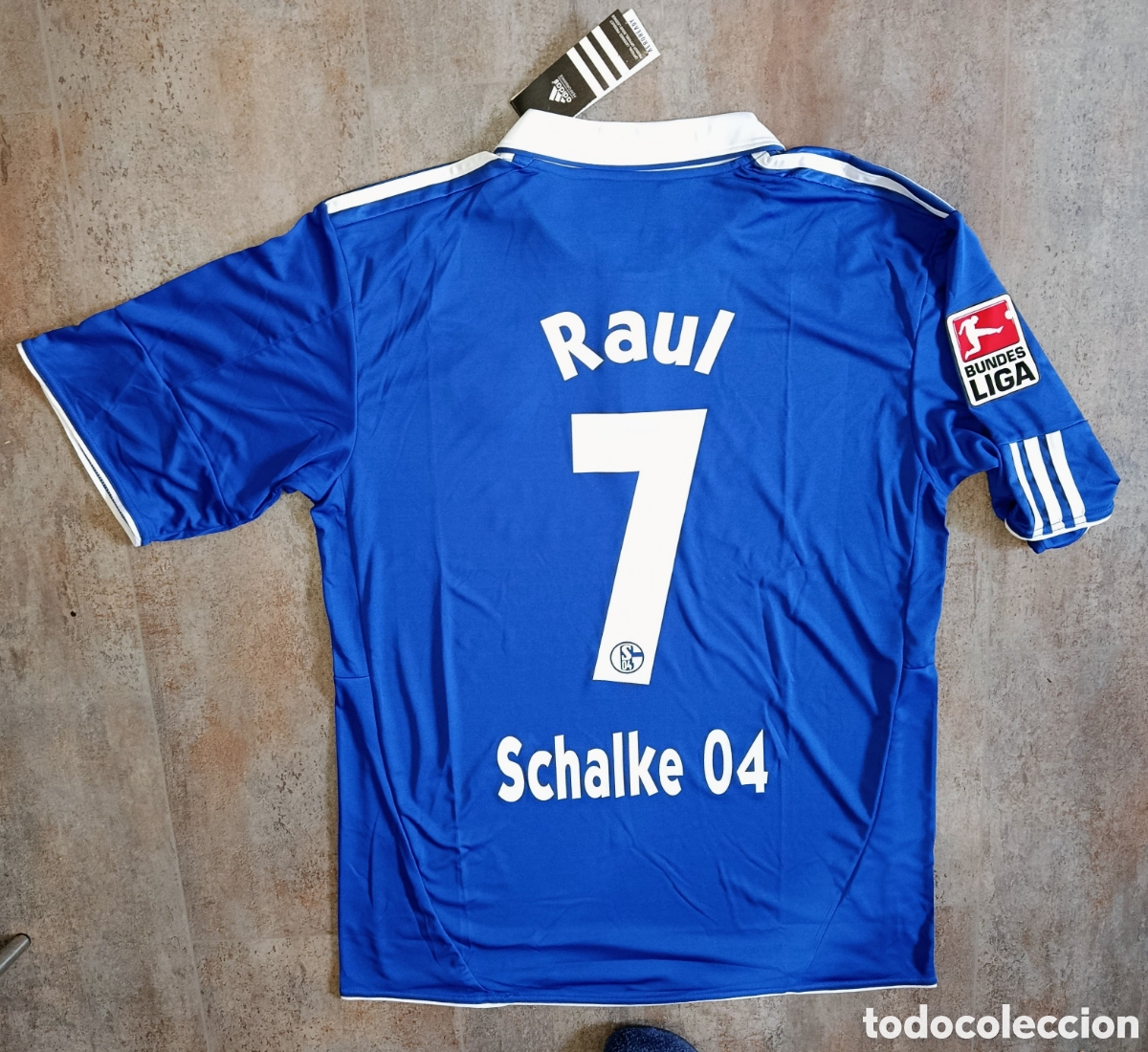 Colecionismo desportivo: Camiseta Ra&uacute;l Schalke 04 2012-2013 Nueva