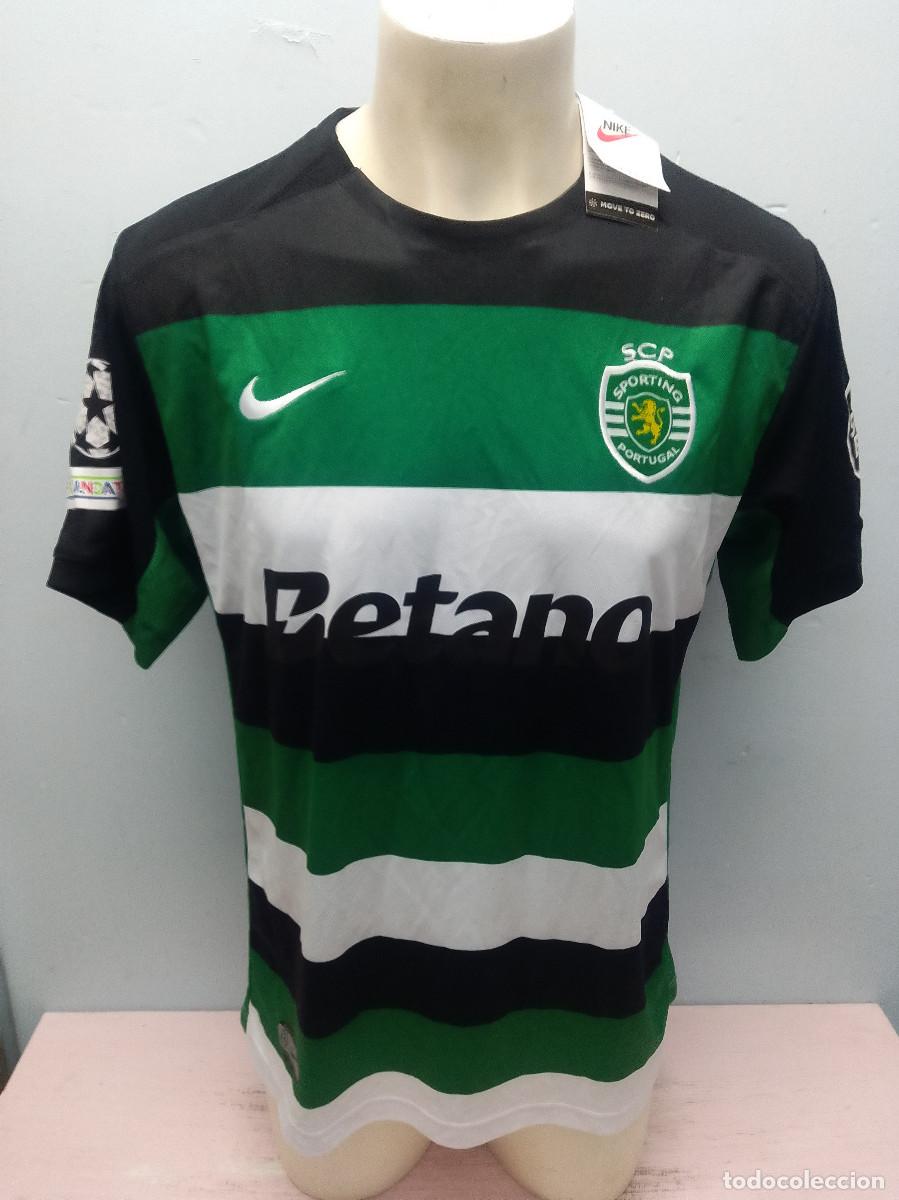 Collectionnisme sportif: Sporting de Lisboa Portugal camiseta futbol football shirt L 56cts Viktor Gy&ouml;keres