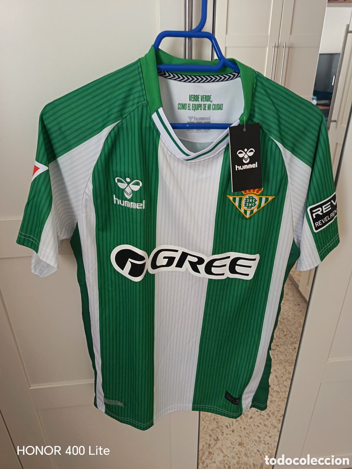 Coleccionismo deportivo: Camiseta R&eacute;plica Real Betis 2025/26 T M