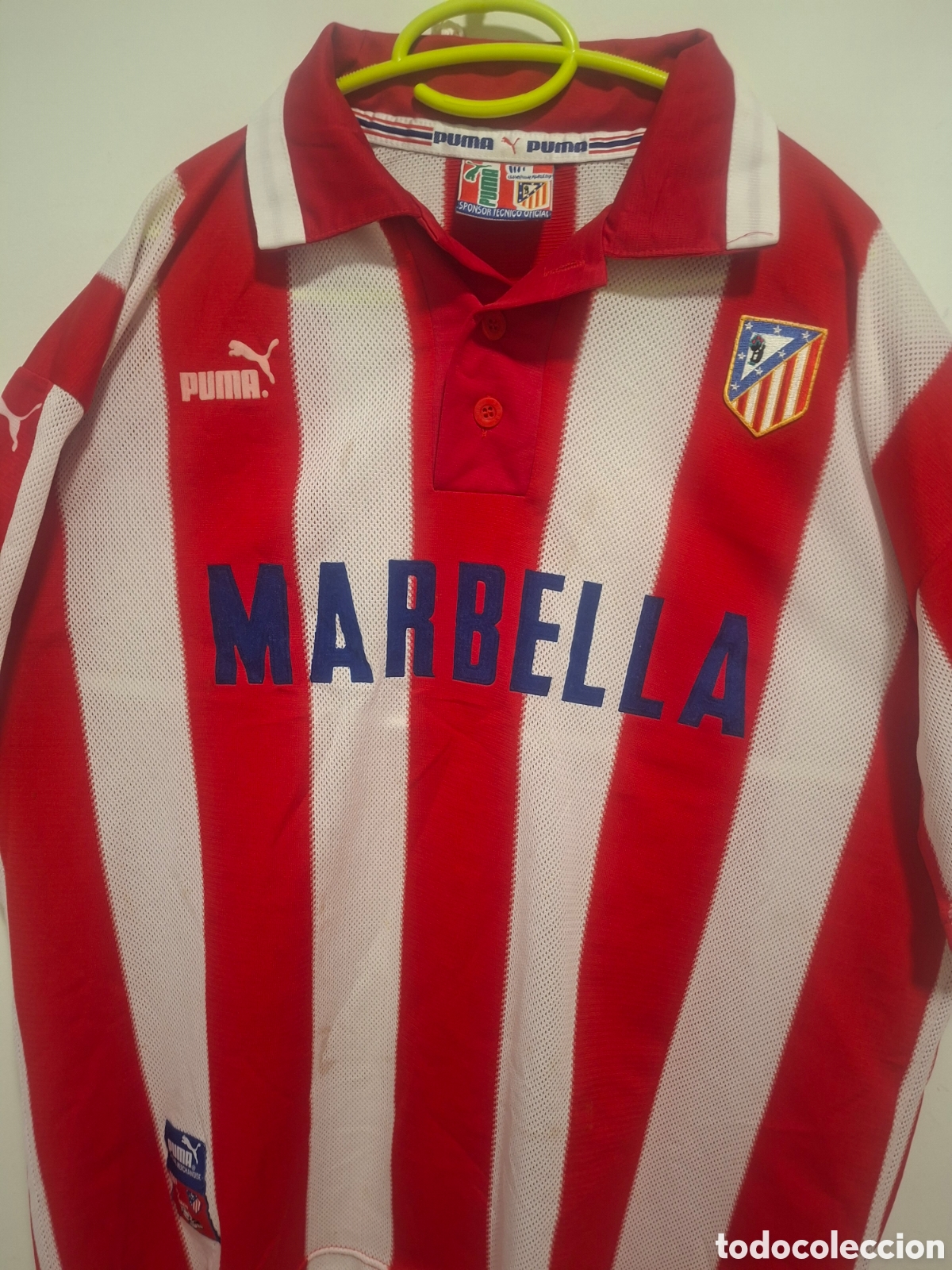 Sammelleidenschaft Sport: Lote 2 camisetas doblete Atleti 95-96