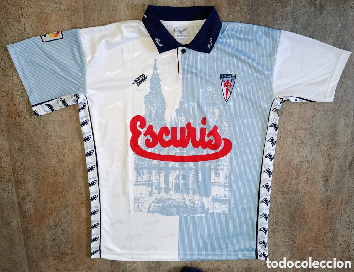 Coleccionismo deportivo: Camiseta Penev Compostela 1996-1997