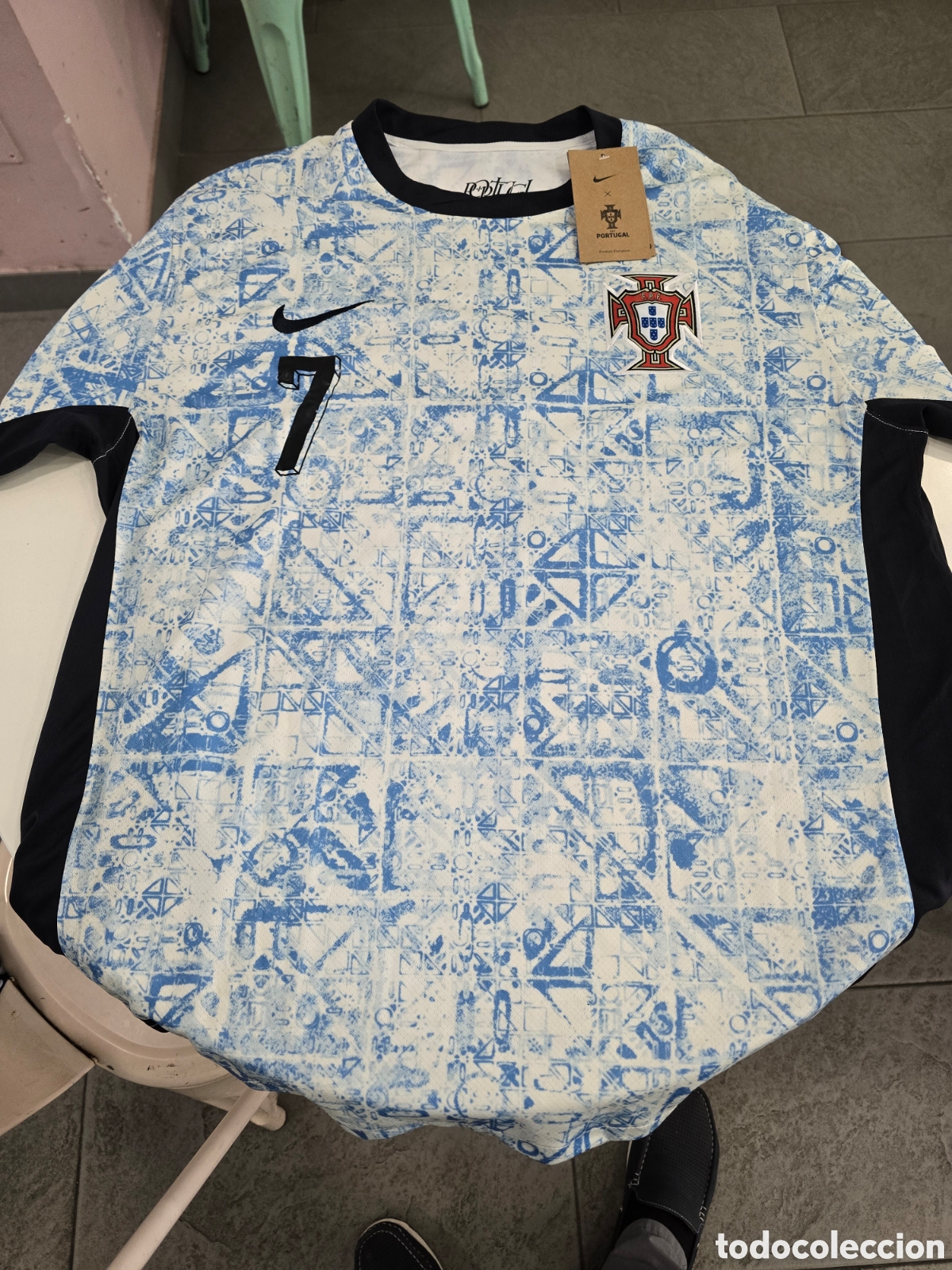 Coleccionismo deportivo: Camiseta Nike Portugal