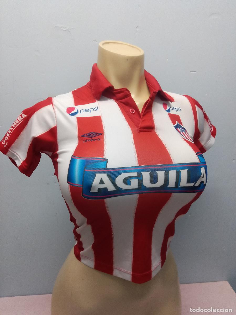 Coleccionismo deportivo: Junior de Barranquilla colombia top sexy camiseta mujer chica girl xs 37cts