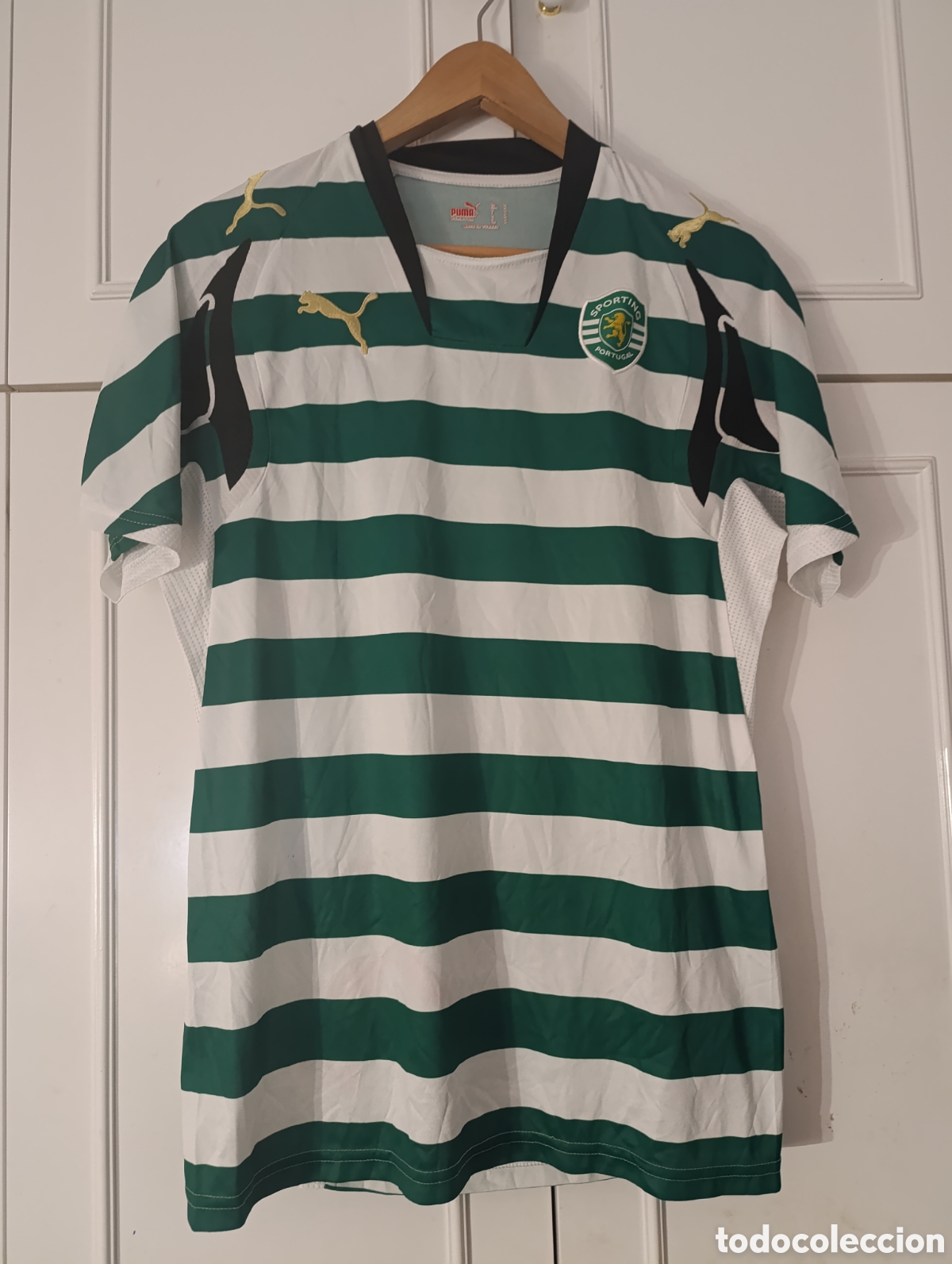 Coleccionismo deportivo: Camiseta oficial Sporting Lisboa de Portugal