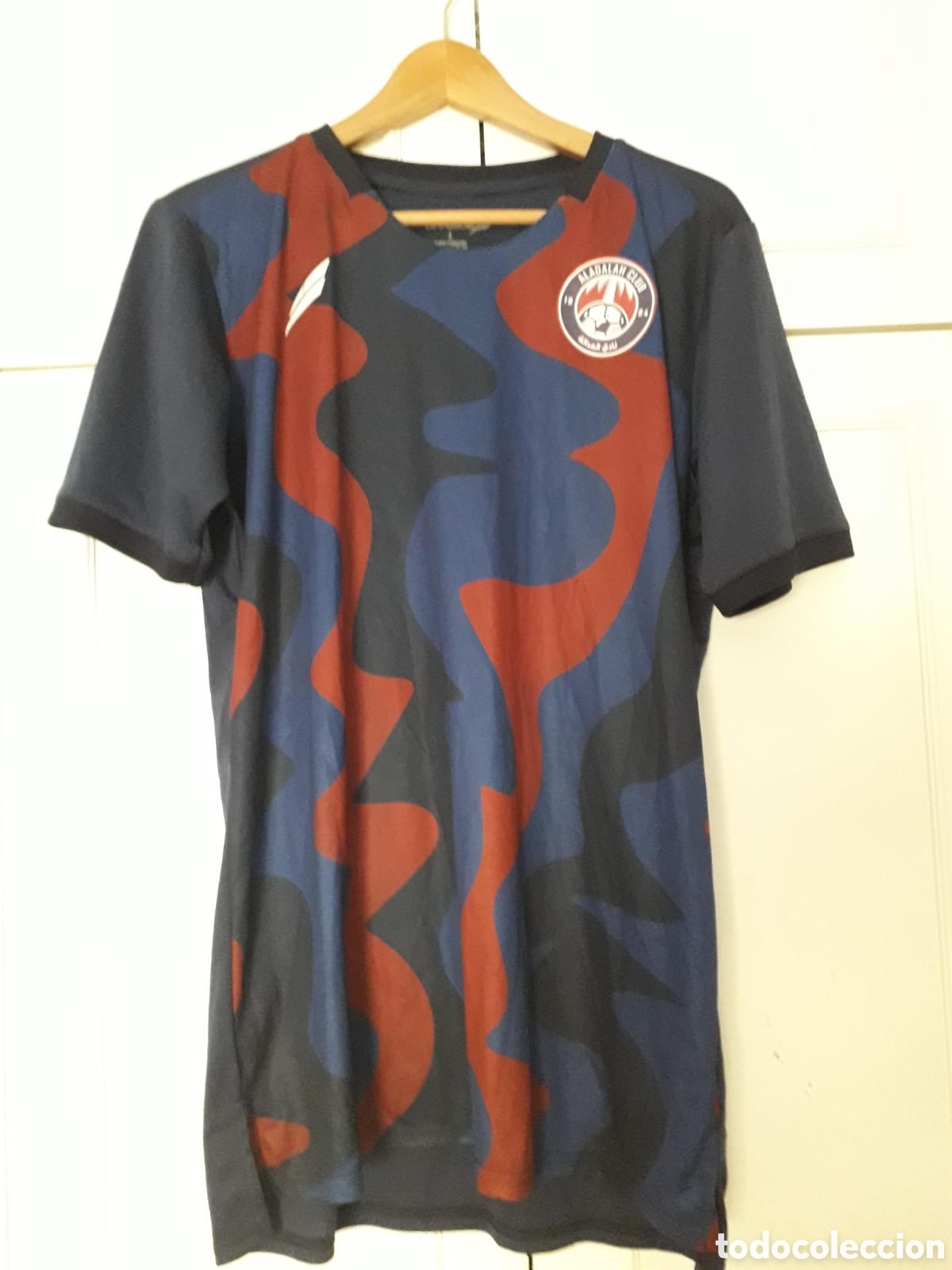 Coleccionismo deportivo: Camiseta match issue Aladallah Club