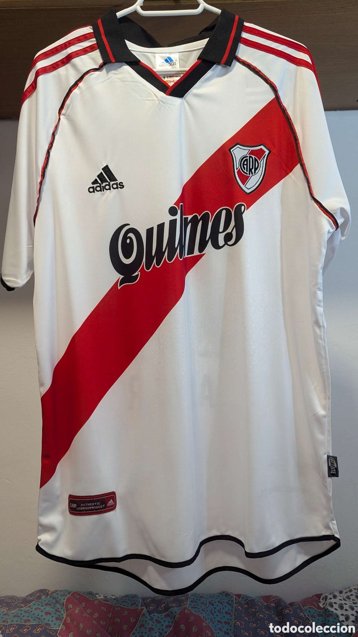 Coleccionismo deportivo: T&iacute;tulo: Camiseta Retro River Plate 1999/00 - Pablo Aimar #10 - Calidad Premium - Talla 2XL