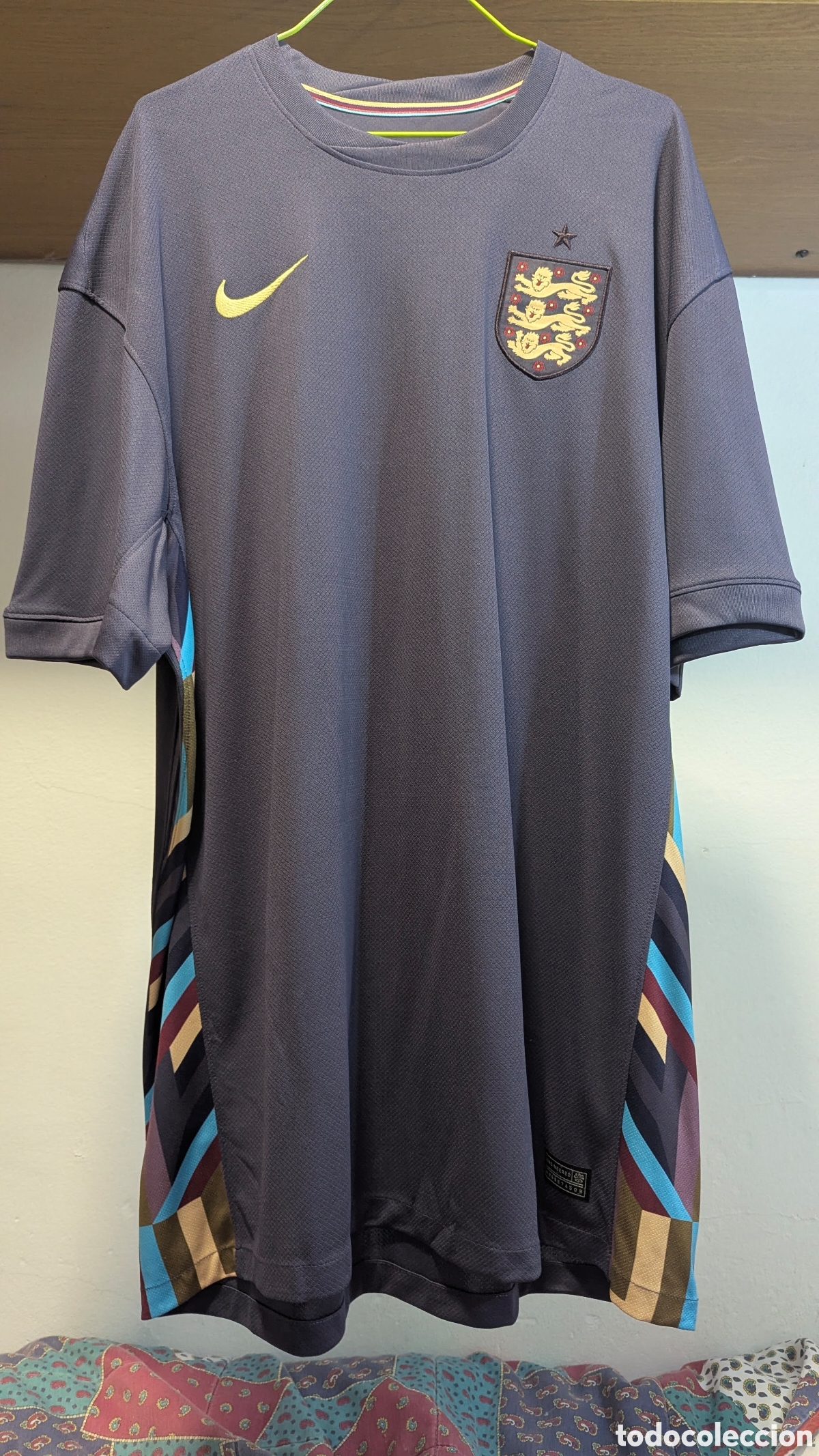 Coleccionismo deportivo: Camiseta Inglaterra Nike Pre-Match - Selecci&oacute;n Inglesa - Talla 4XL