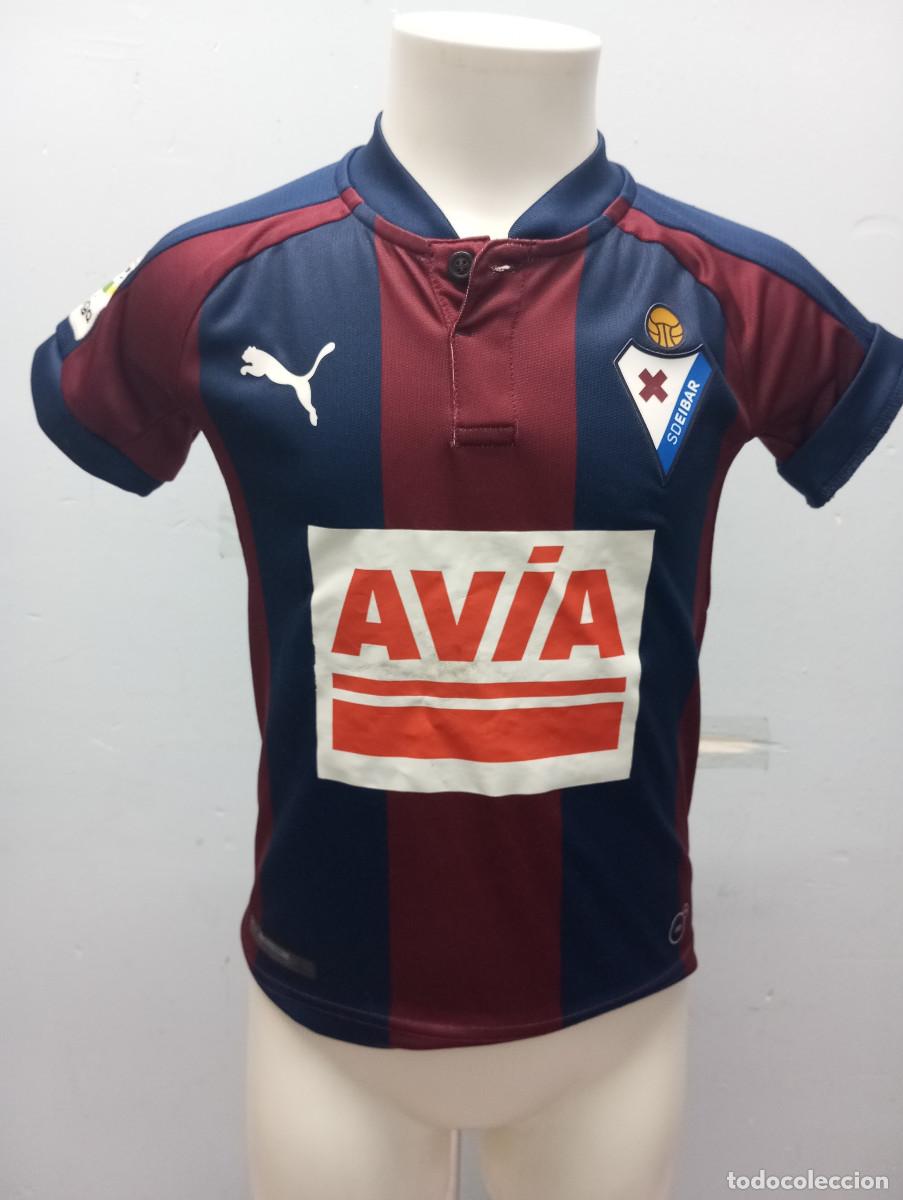 Coleccionismo deportivo: SD Eibar camiseta futbol football shirt bebe 33cts