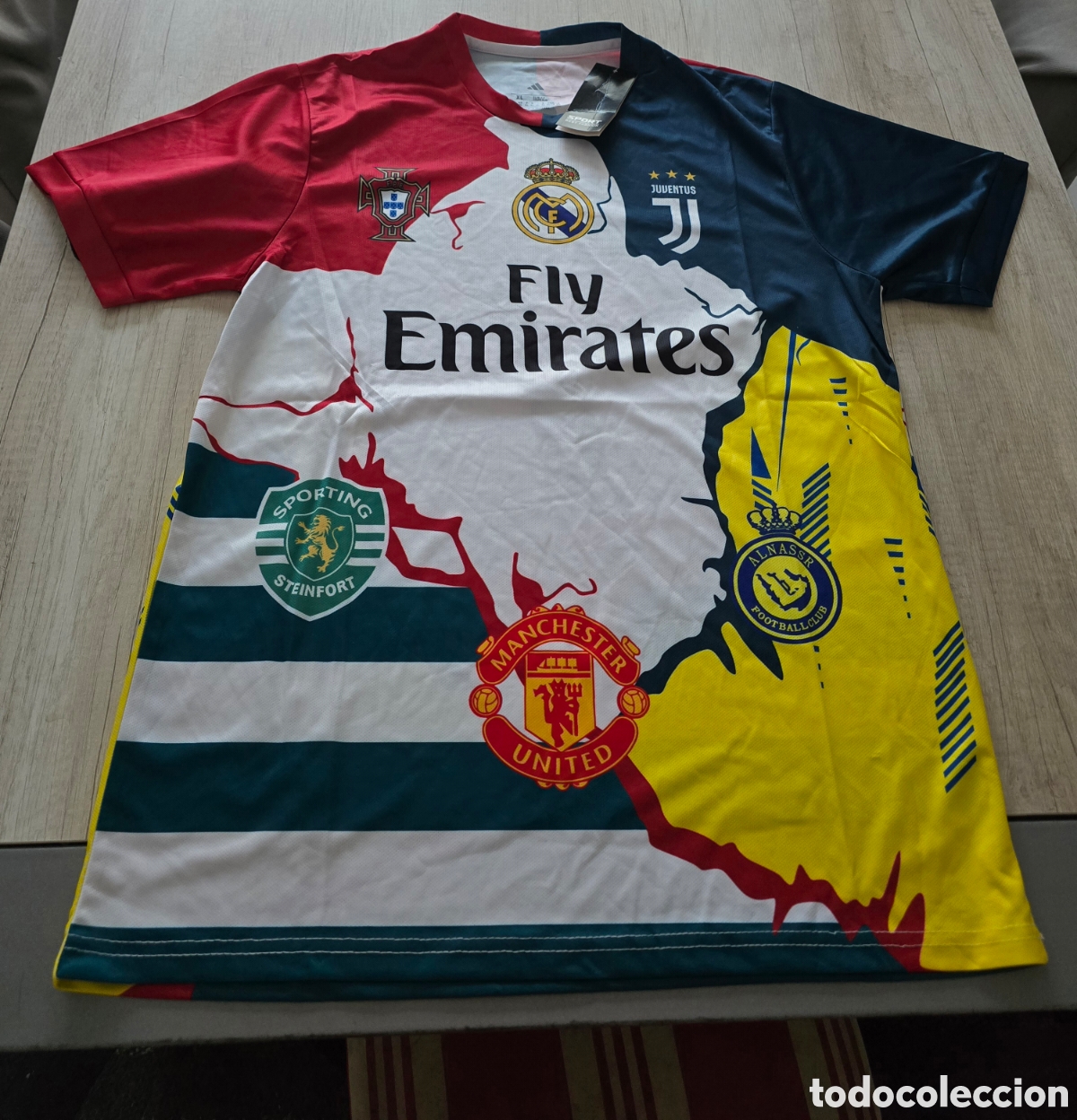 Coleccionismo deportivo: CAMISETA CRISTIANO RONALDO TALLA XL