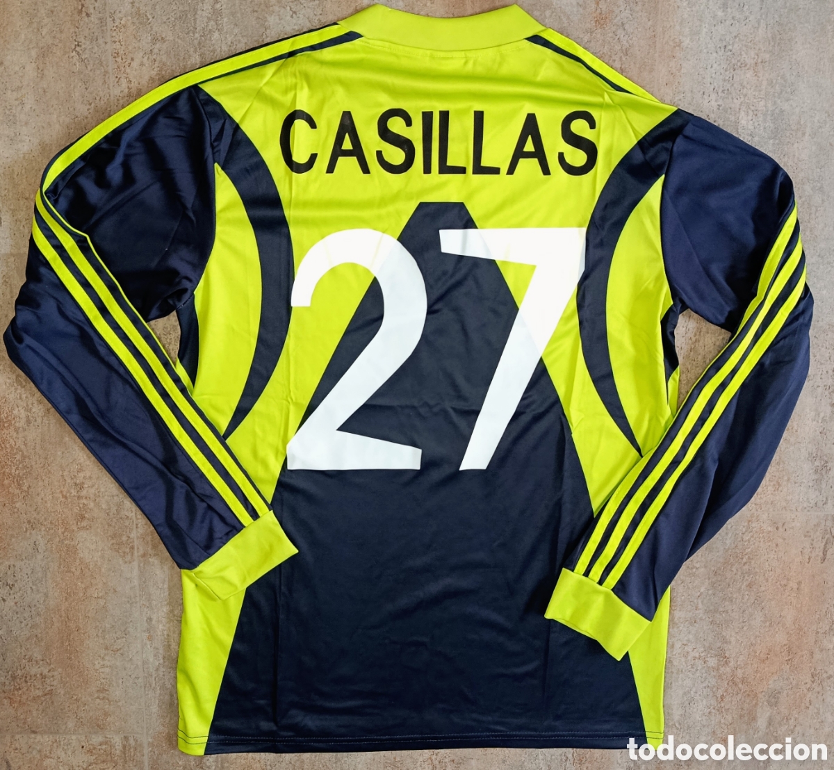 Coleccionismo deportivo: Camiseta Iker Casillas Real Madrid Champions League 1999-2000 Manga larga