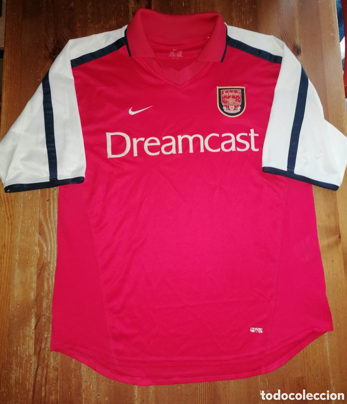 Coleccionismo deportivo: Antigua camiseta ARSENAL FC - NIKE