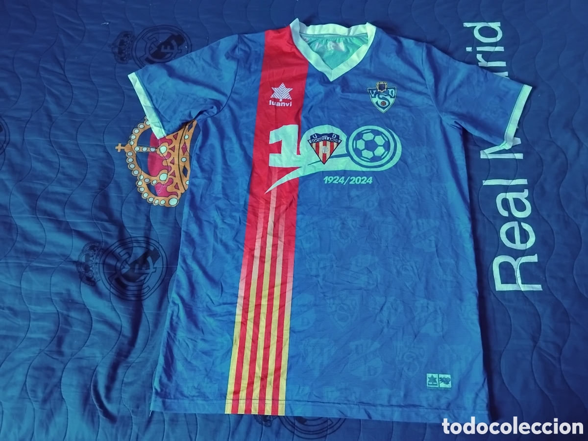 Coleccionismo deportivo: Camiseta Socuellamos centenario talla M adulto
