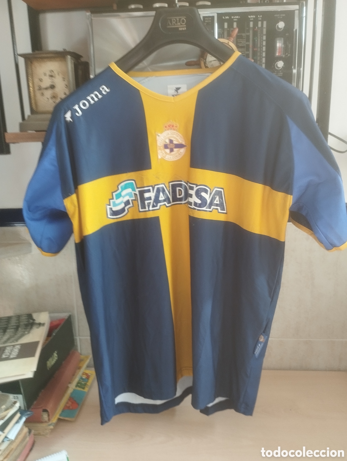 Coleccionismo deportivo: CAMISETA FUTBOL DEPORTIVO LA CORU&Ntilde;A 2005-2006