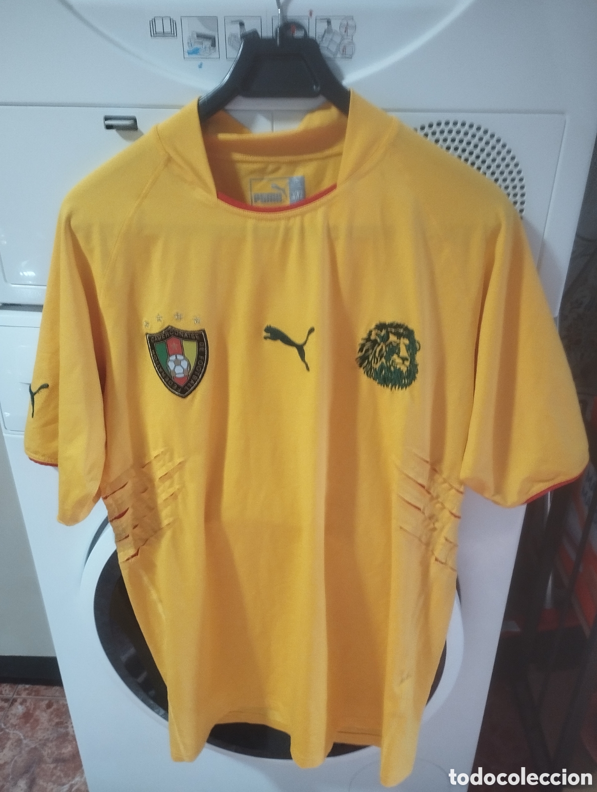 Coleccionismo deportivo: CAMISETA FUTBOL CAMER&Uacute;N