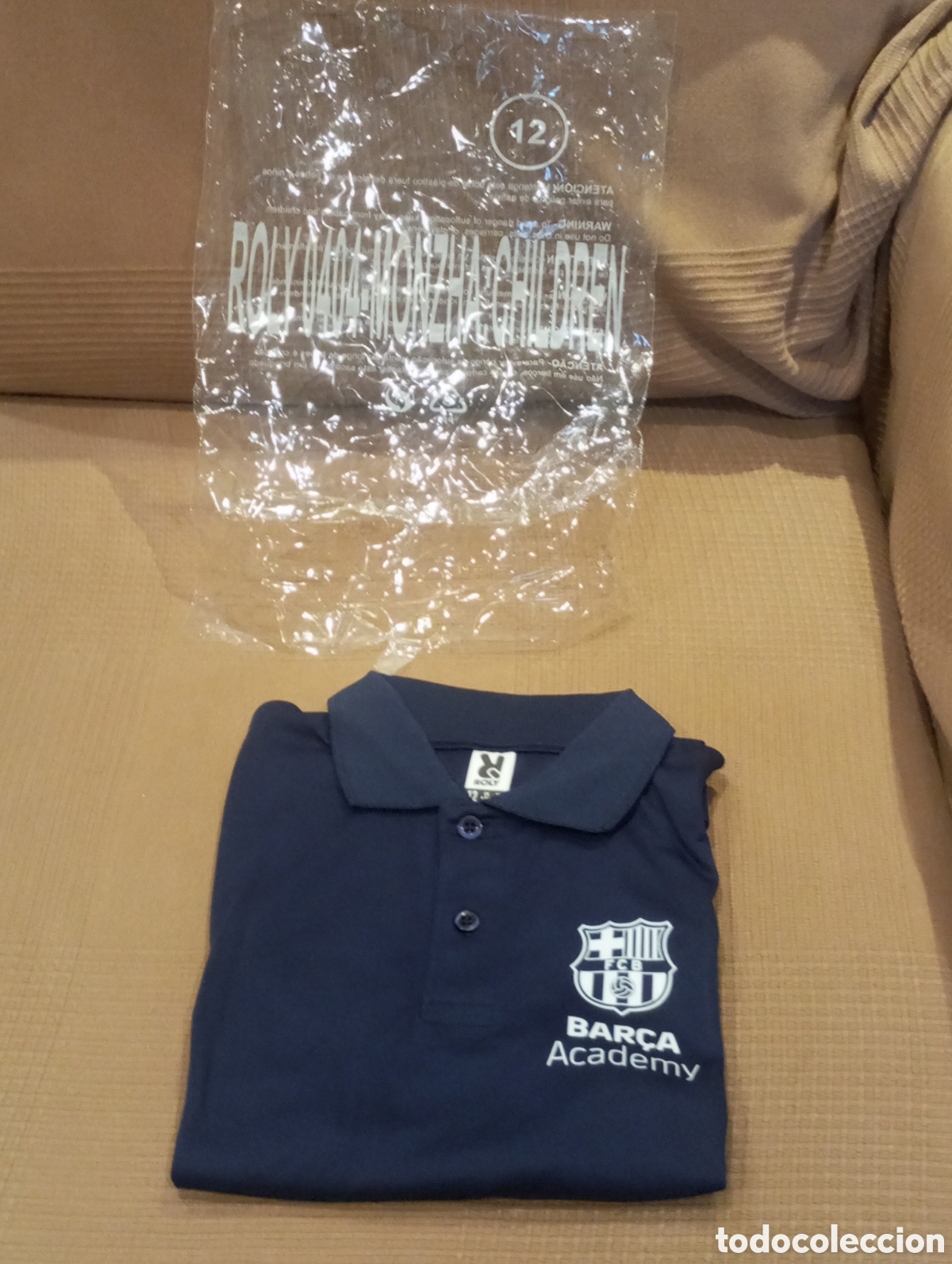 Coleccionismo deportivo: Polo camiseta FC Barcelona Bar&ccedil;a Academy 2026 nuevo sin usar talla L ni&ntilde;o 12/13 a&ntilde;os