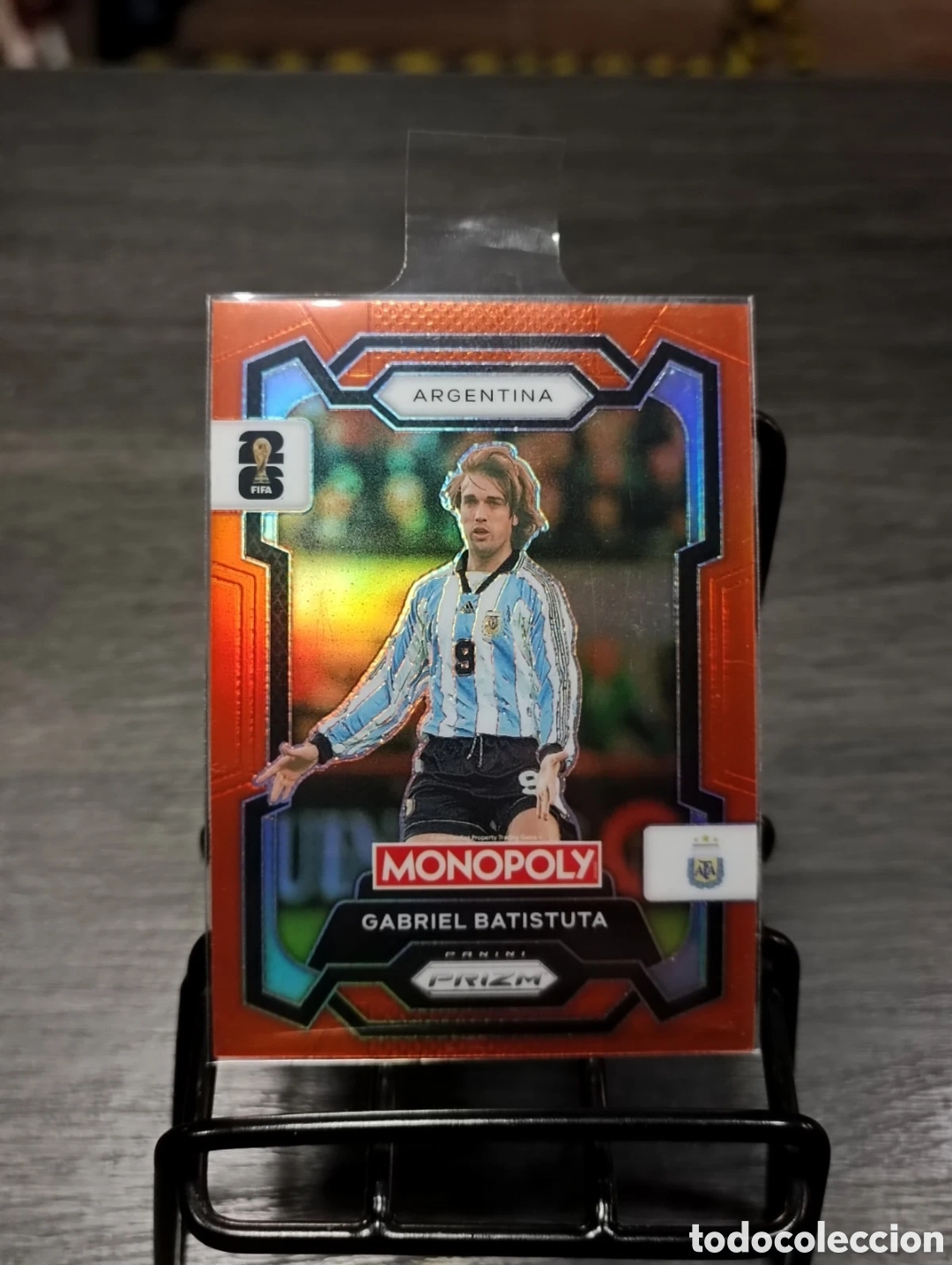 Coleccionismo deportivo: 2026 Prizm Batistuta /149 SSP Orange