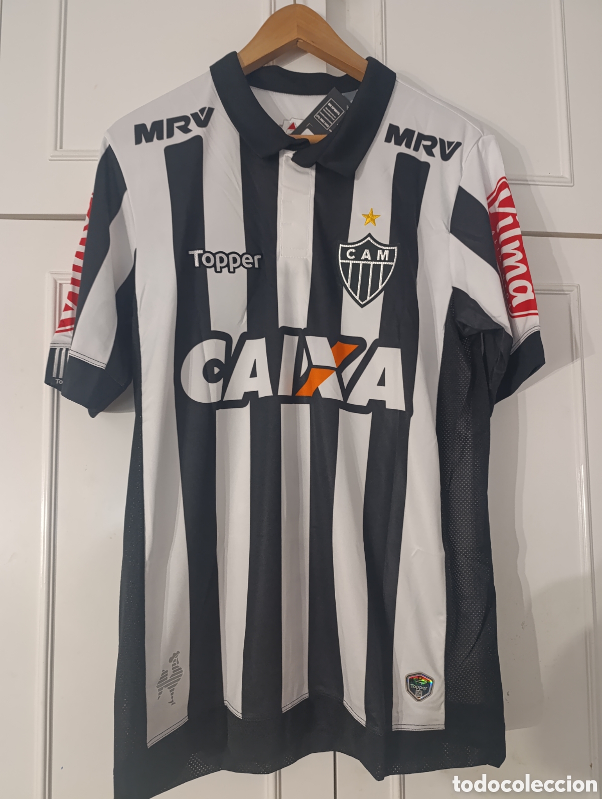 Coleccionismo deportivo: Camiseta Atl&eacute;tico Mineiro Cazares