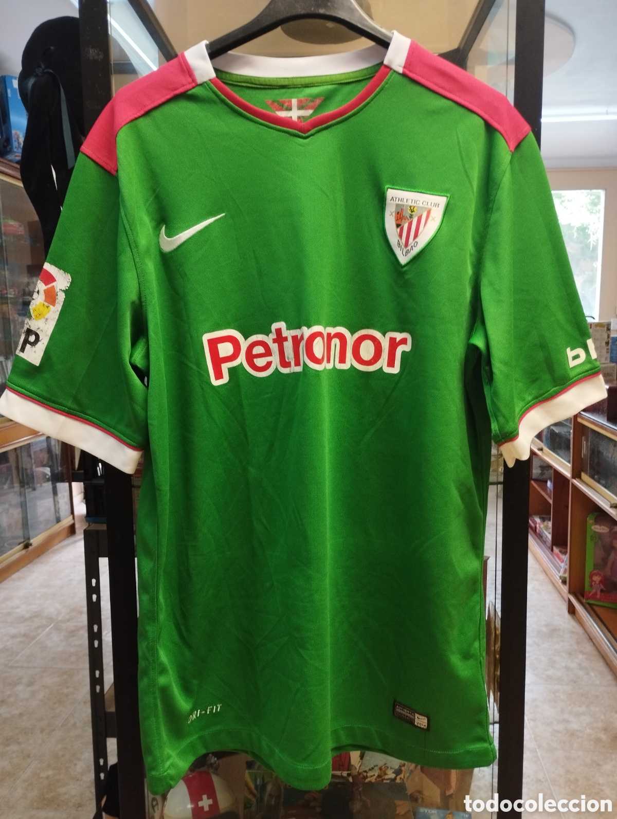 Coleccionismo deportivo: Camiseta visitante Athletic club de Bilbao nike