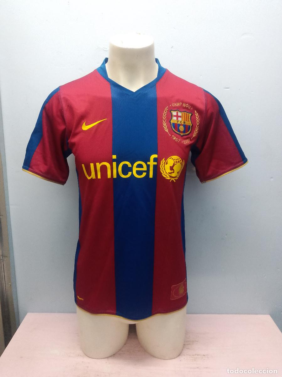 Coleccionismo deportivo: FC Barcelona 2007 camiseta futbol football shirt S 52cts