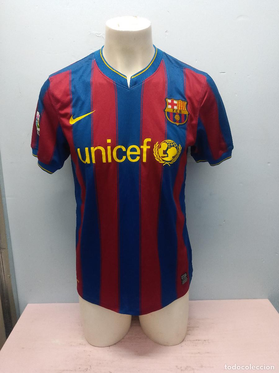 Coleccionismo deportivo: FC barcelona 2010 camiseta futbol football shirt M 58cts