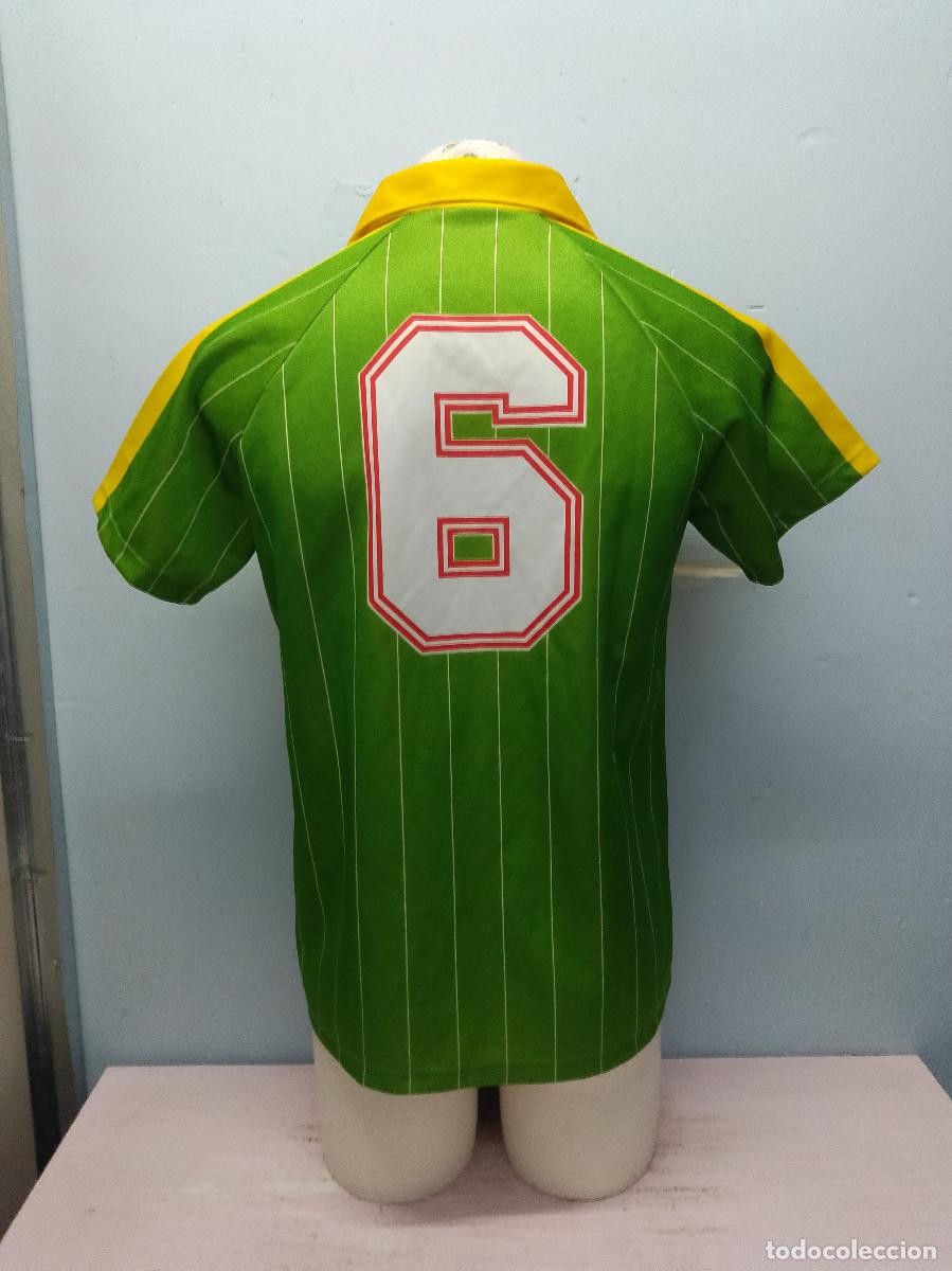 Coleccionismo deportivo: 1980 match worn football shirt antigua camiseta futbol football shirt M 53cts