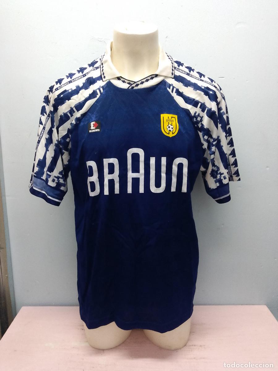 Coleccionismo deportivo: UD Braun Elements vintage dissolved team camiseta futbol football shirt xl