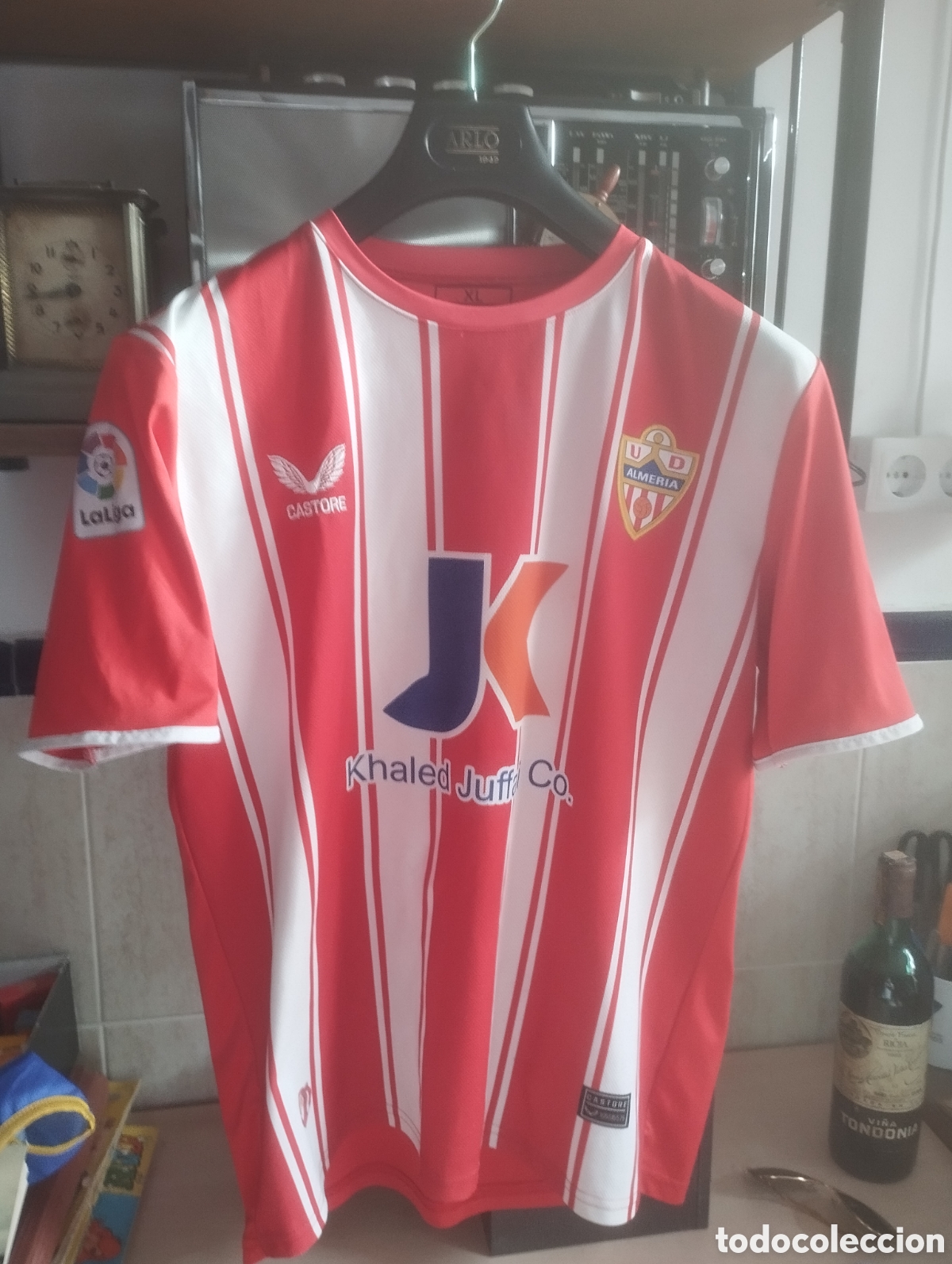 Coleccionismo deportivo: CAMISETA FUTBOL U D ALMERIA