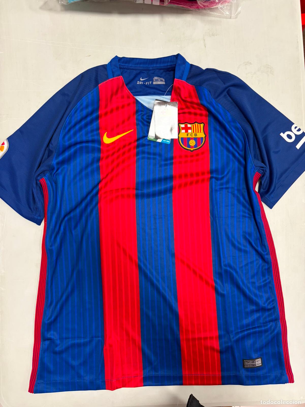 Coleccionismo deportivo: Camiseta FC Barcelona 2016/17 Nike Dri-Fit Home Original XL &ndash; Equipaci&oacute;n Oficial Bar&ccedil;a