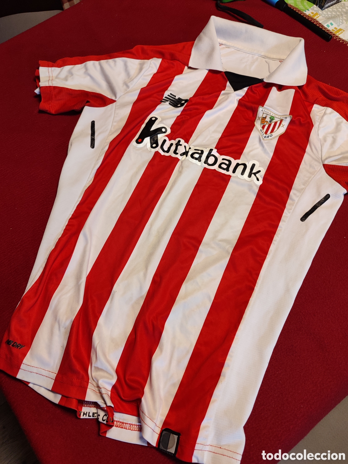 Coleccionismo deportivo: Camiseta de futbol Athletic de Bilbao.