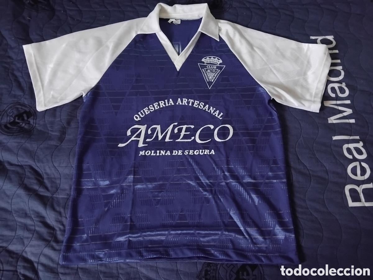 Coleccionismo deportivo: Camiseta CD Molinense (Molina de Segura) talla XL a&ntilde;os 90