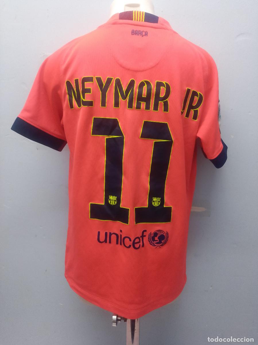 Coleccionismo deportivo: Neymar FC Barcelona camiseta futbol football shirt ni&ntilde;o 12