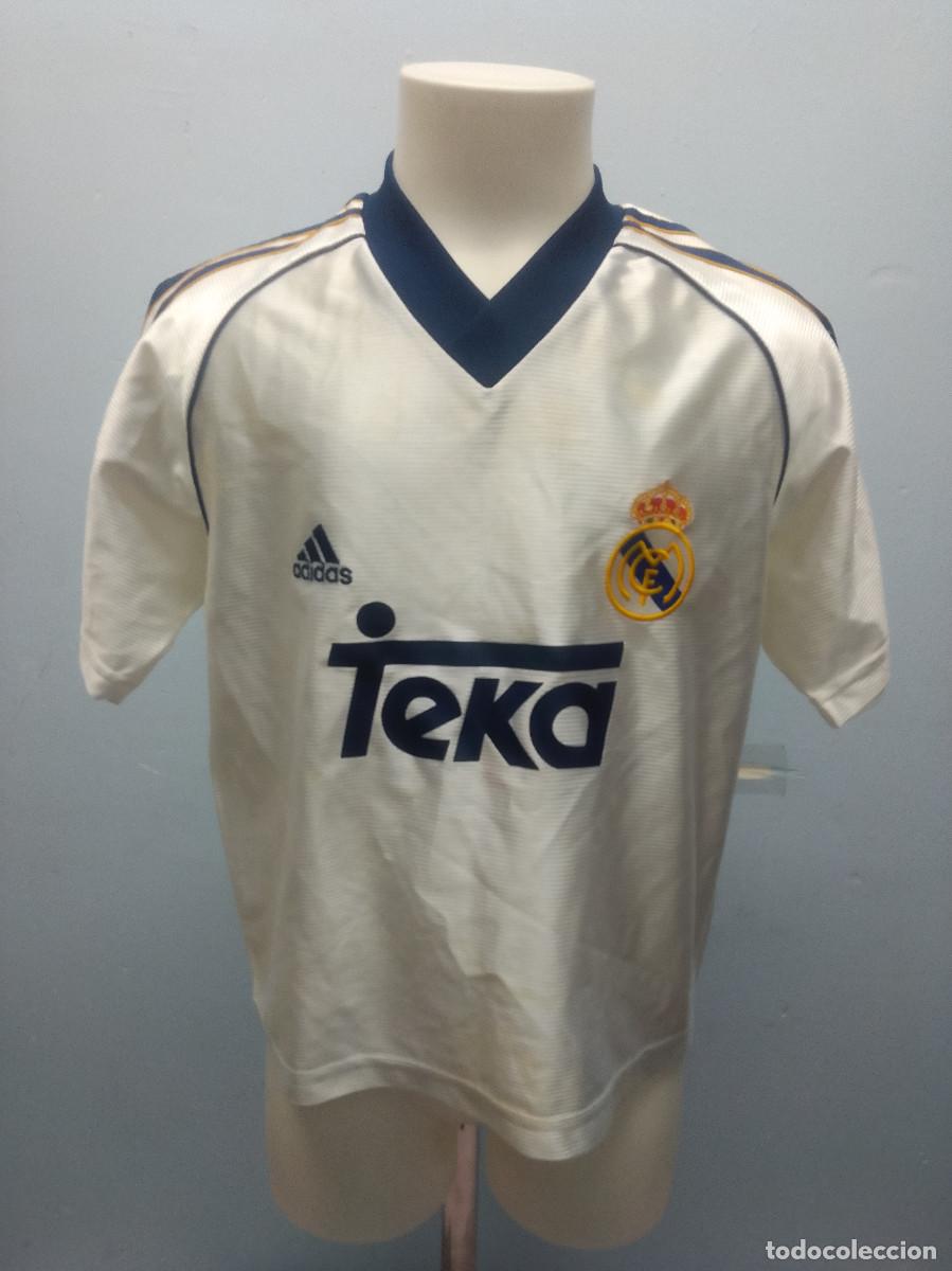 Coleccionismo deportivo: Real Madrid camiseta futbol football shirt ni&ntilde;o 8 a&ntilde;os