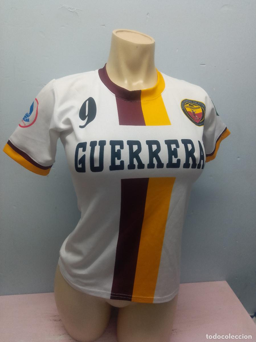 Coleccionismo deportivo: &acute;Guerreras de la Villa Campesina Mexico camiseta futbol football shirt femenino girl women M 48cts