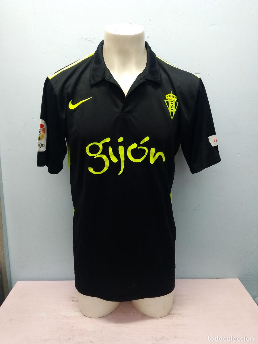 Coleccionismo deportivo: Sporting de Gijon camiseta futbol football shirt xl 59cts