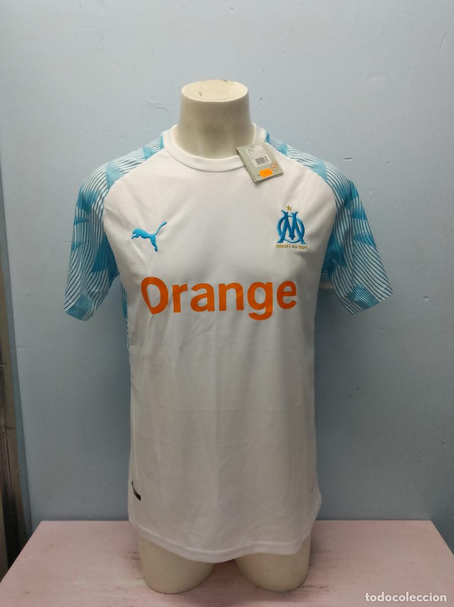 Coleccionismo deportivo: Olympic de Marseille Olympique camiseta futbol football shirt maillot france L 57cts