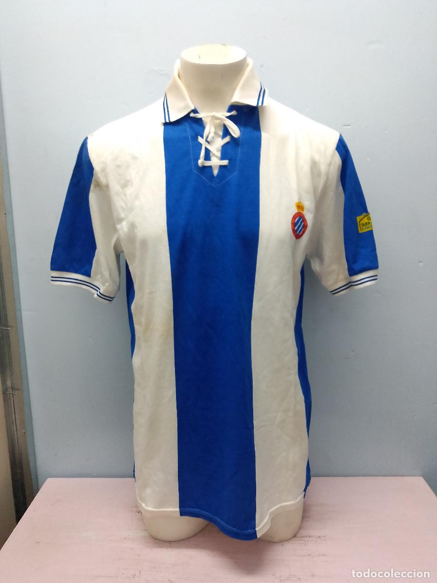 Coleccionismo deportivo: RCD Espanyol Special edition vintage camiseta futbol football shirt xl 58cts