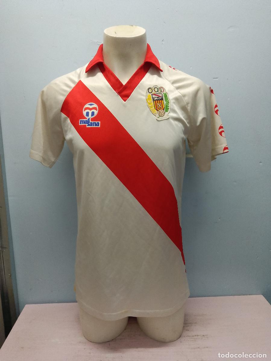 Coleccionismo deportivo: CF Hospitalet massana camiseta futbol vintage 1990 football shirt catalunya L 56cts