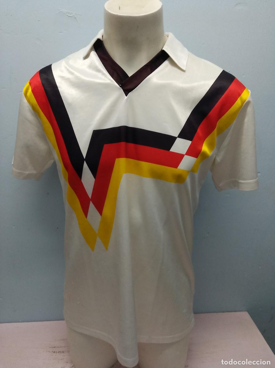 Coleccionismo deportivo: Deutschland vintage football shirt trikot fussball camiseta futbol M-L 55cts
