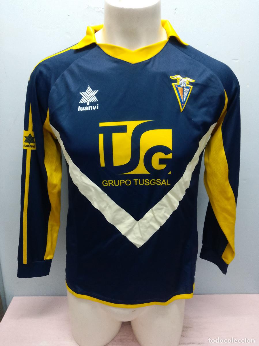 Coleccionismo deportivo: CF badalona match worn camiseta futbol football shirt S 54cts