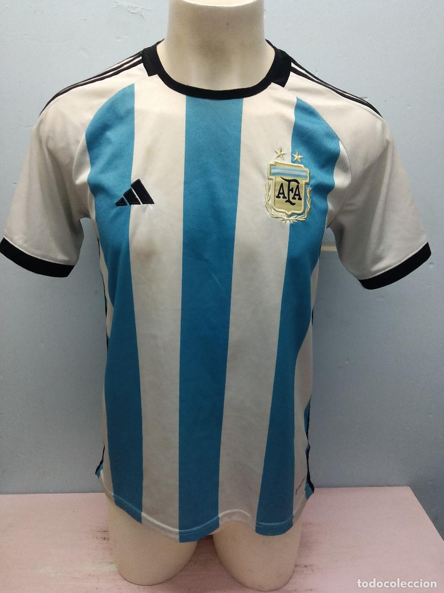 Coleccionismo deportivo: Argentina seleccion camiseta futbol football shirt M 52cts