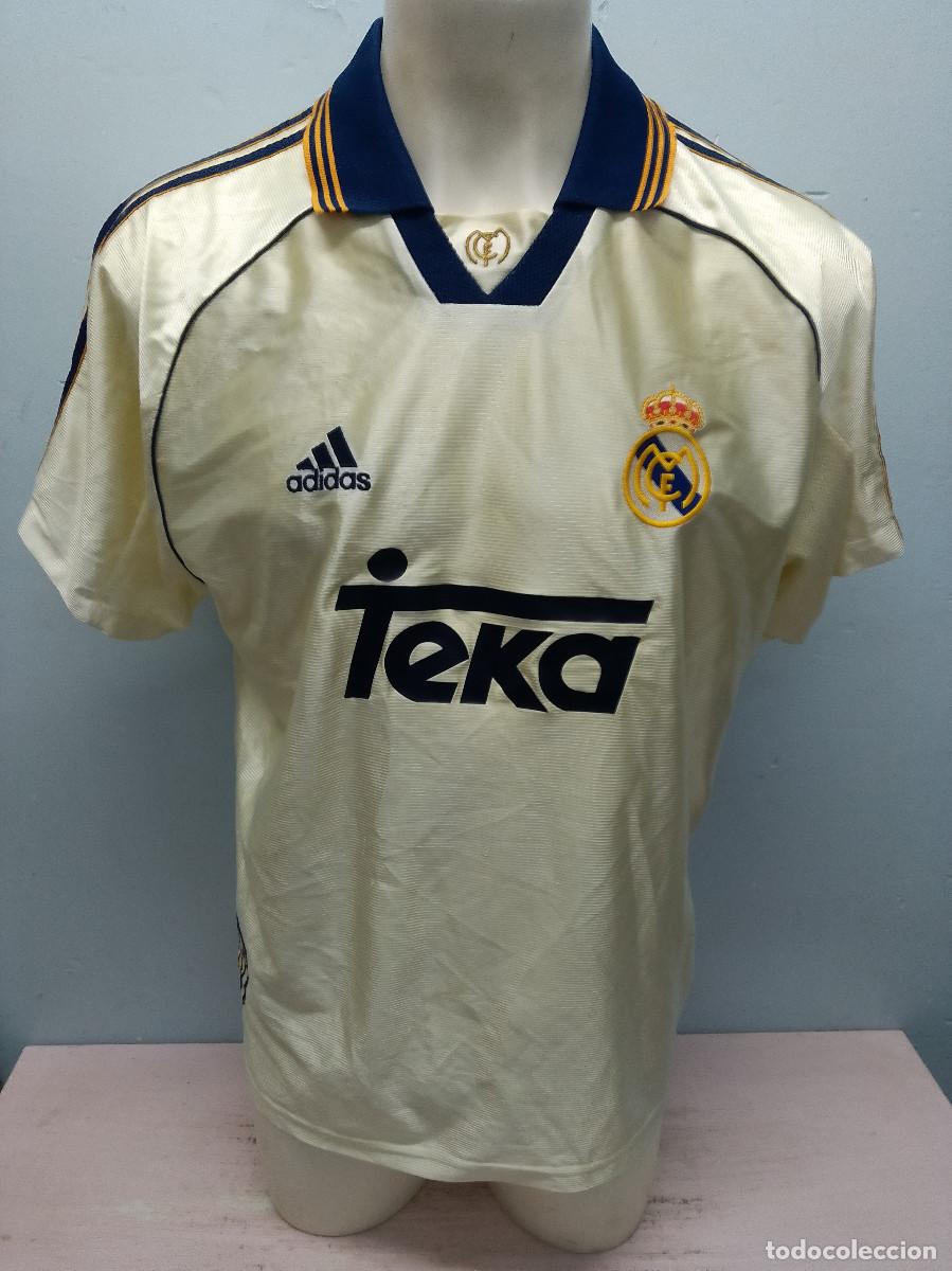Coleccionismo deportivo: Real Madrid Raul camiseta futbol football shirt vintage L 58cts