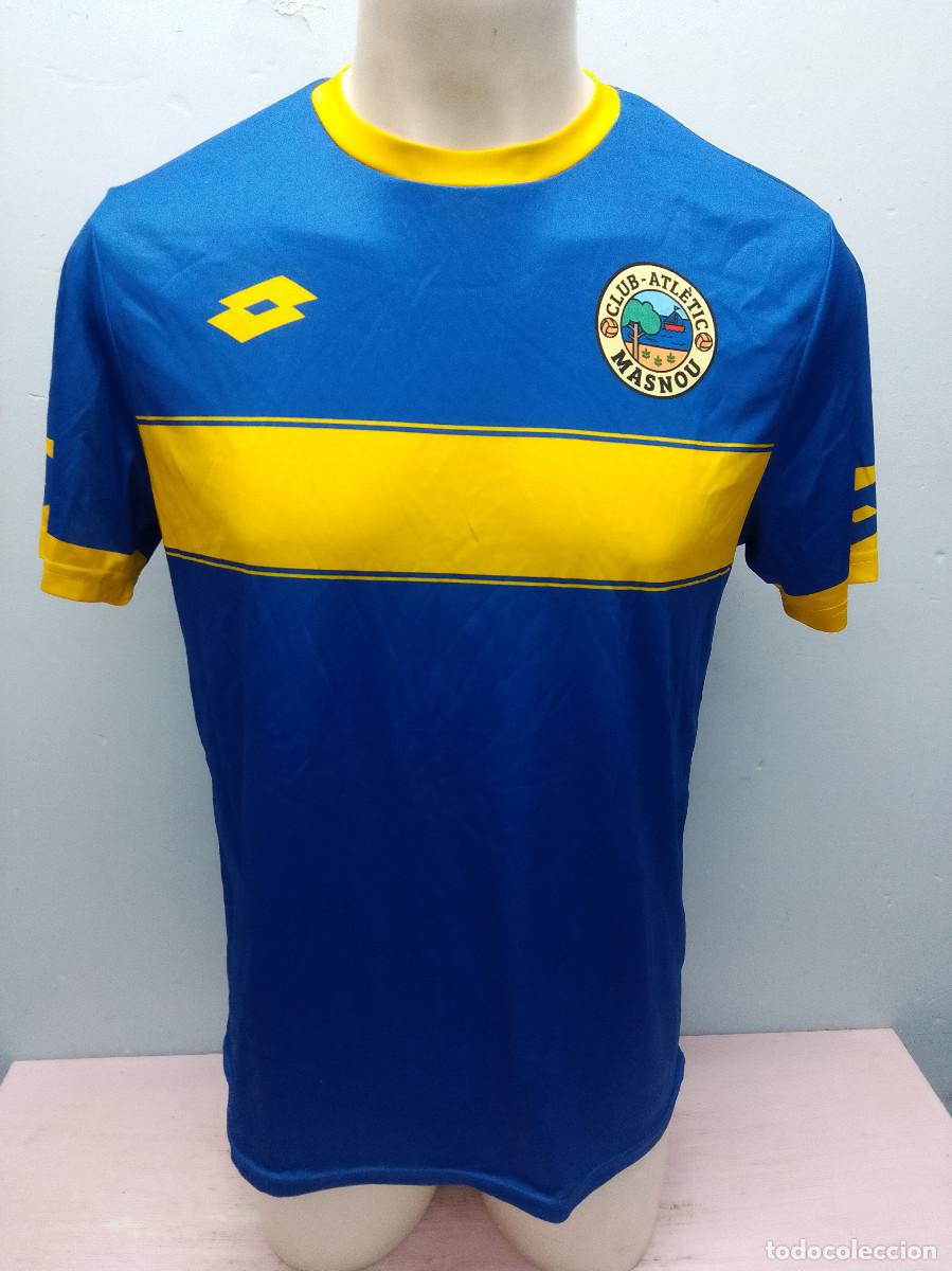 Coleccionismo deportivo: Atletic Masnou Barcelona camiseta futbol football shirt L