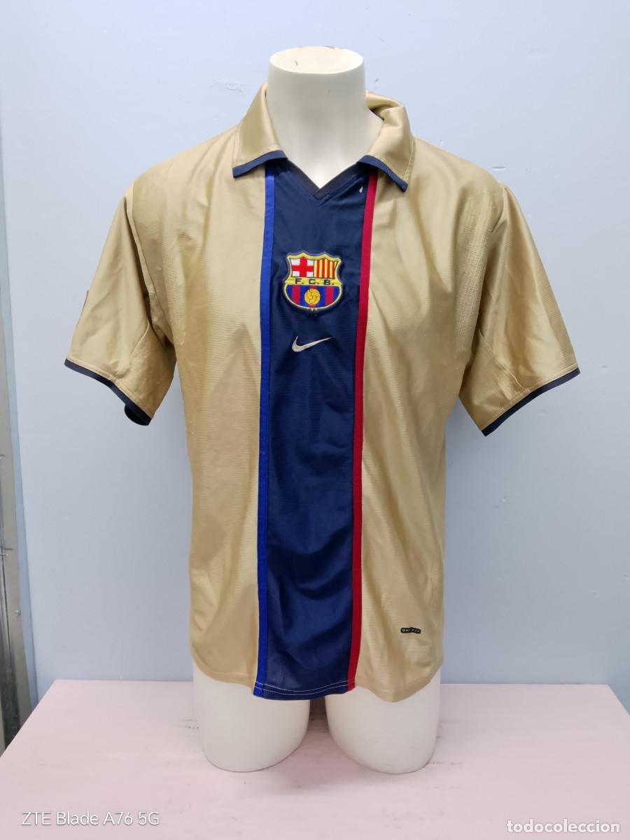 Coleccionismo deportivo: FC Barcelona tara dorsal camiseta futbol football shirt 57cts L