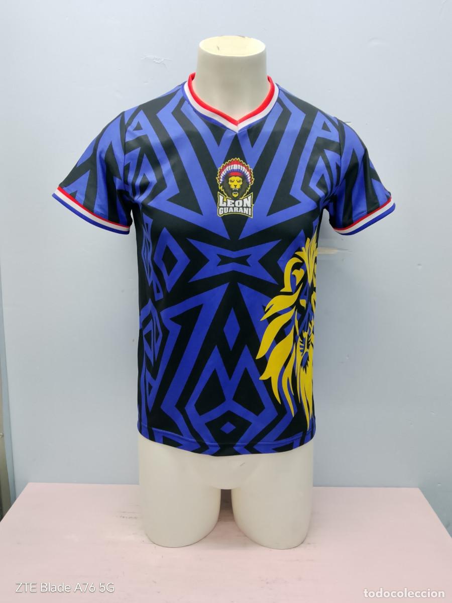 Coleccionismo deportivo: Leon Guarani Paraguay camiseta futbol S 52cts