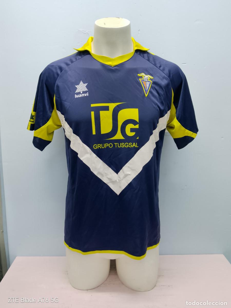 Coleccionismo deportivo: CF Badalona camiseta futbol football shirt M