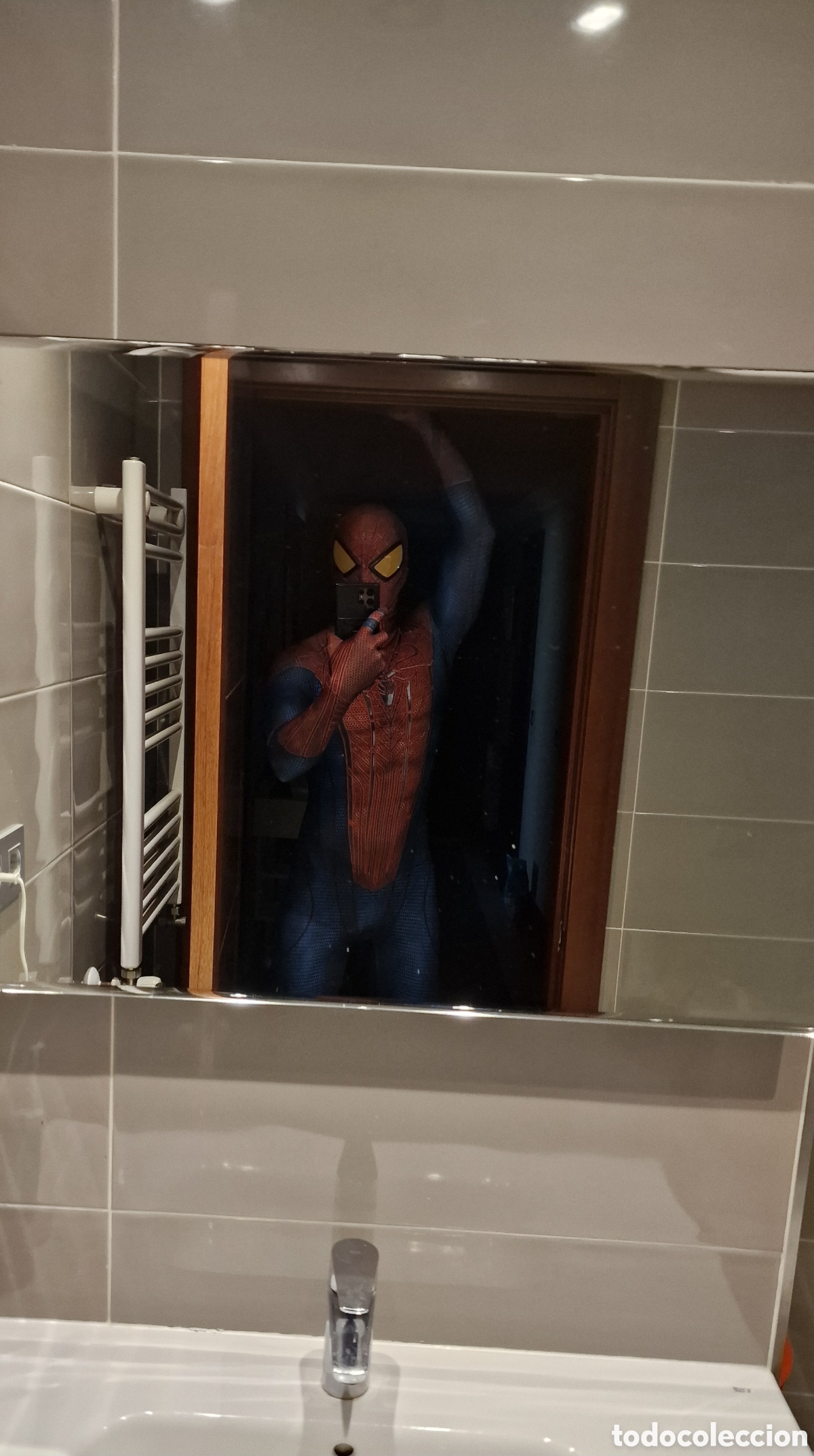 Coleccionismo deportivo: Disfraz de The amazing Spiderman - Foto 4