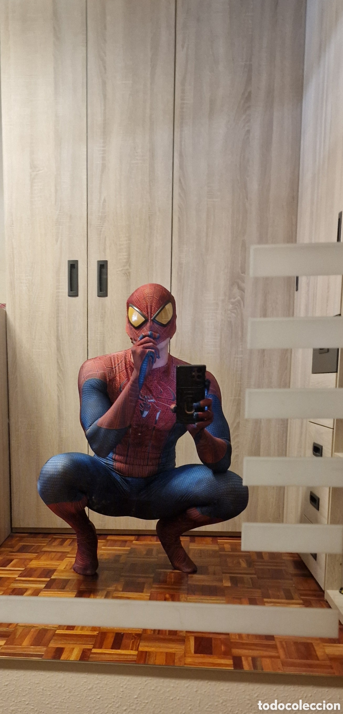 Coleccionismo deportivo: Disfraz de The amazing Spiderman - Foto 8