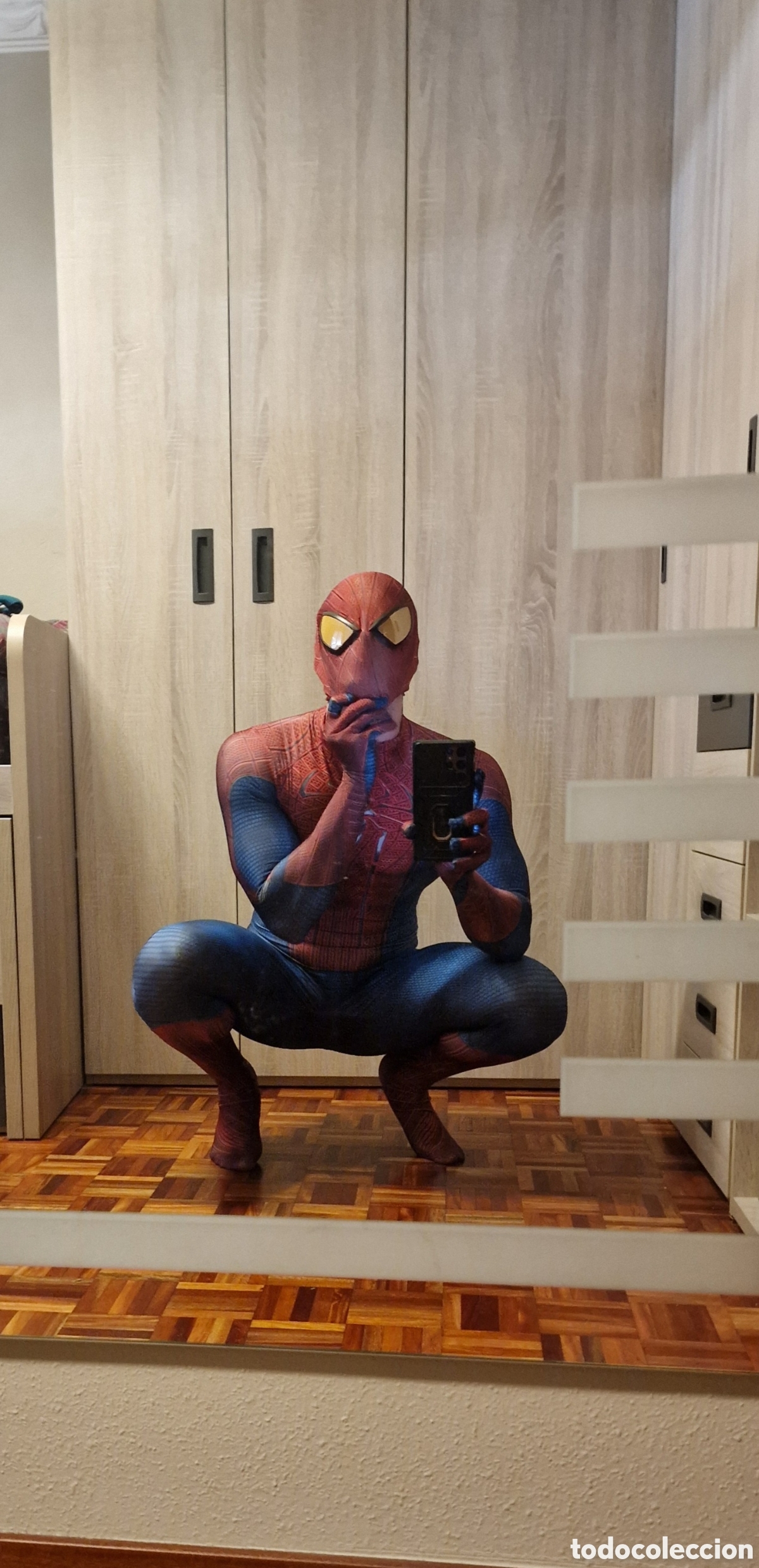 Coleccionismo deportivo: Disfraz de The amazing Spiderman - Foto 9