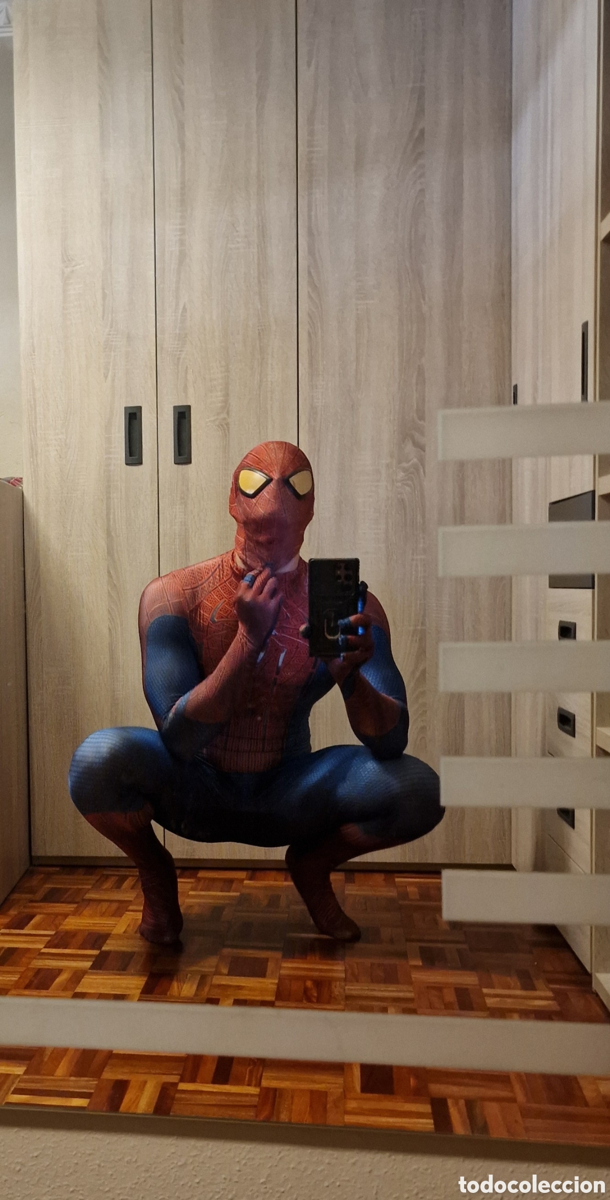 Coleccionismo deportivo: Disfraz de The amazing Spiderman - Foto 10